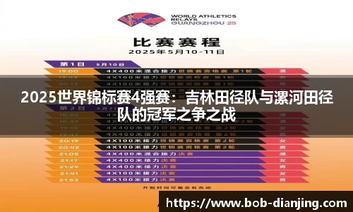 2025世界锦标赛4强赛：吉林田径队与漯河田径队的冠军之争之战