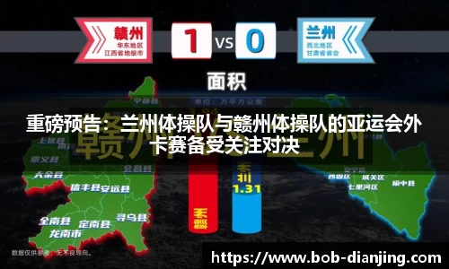 重磅预告：兰州体操队与赣州体操队的亚运会外卡赛备受关注对决